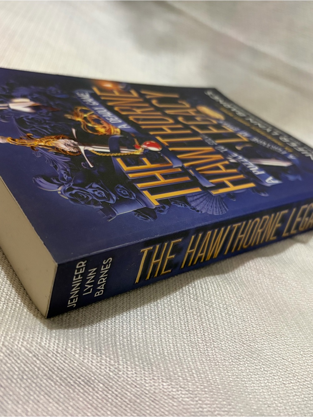 📚 3/$15 The Hawthorne Legacy Jennifer Lynn Barnes Inheritance Games Paperback - Picture 3 of 4